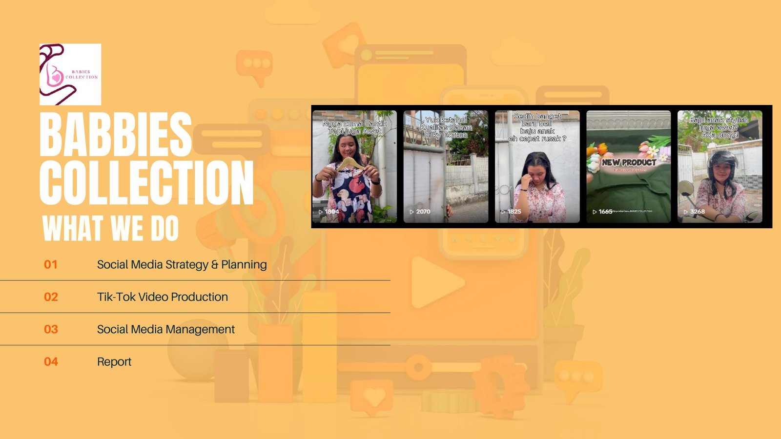 Babbies Collection portfolio case study